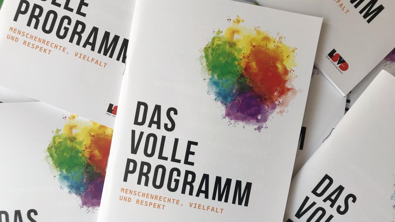 Programm des Lesben- und Schwulenverband (LSVD) Programm des Lesben- und Schwulenverband (LSVD)